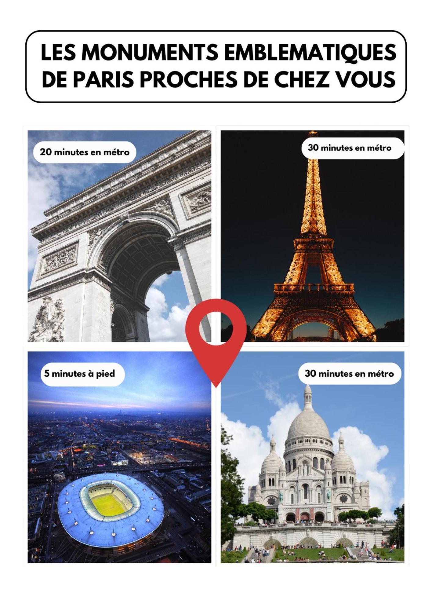 Appartement Porte De Paris / Stade De France Saint-Denis  Eksteriør billede